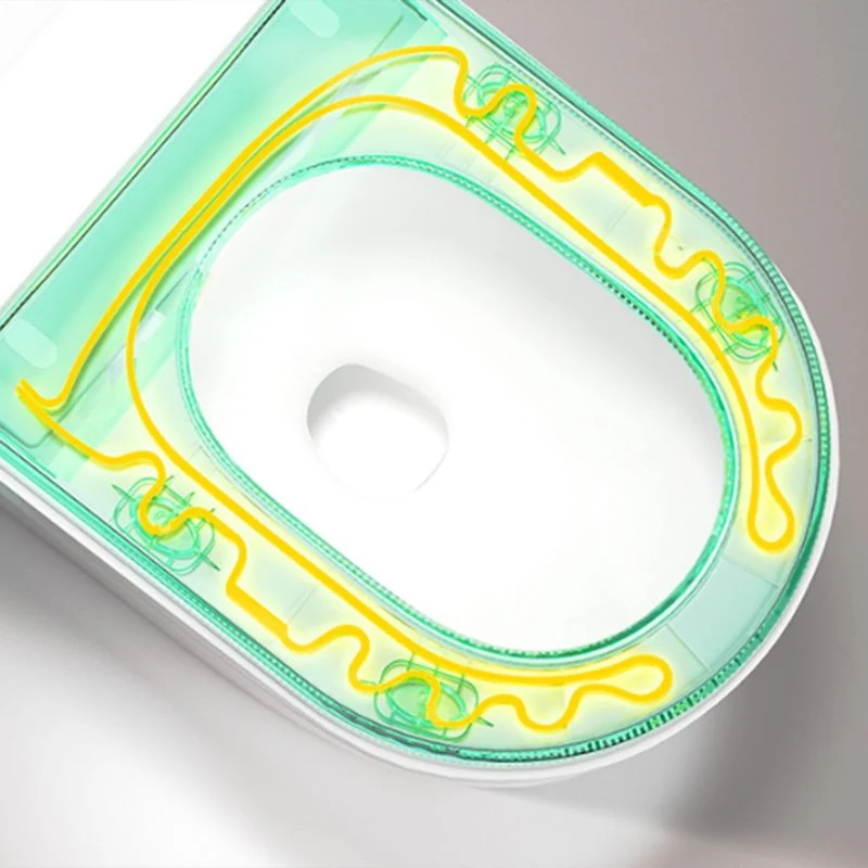 Deodorizing Ceramic Floor Standing Bidet Unlimited Gezellig Water White