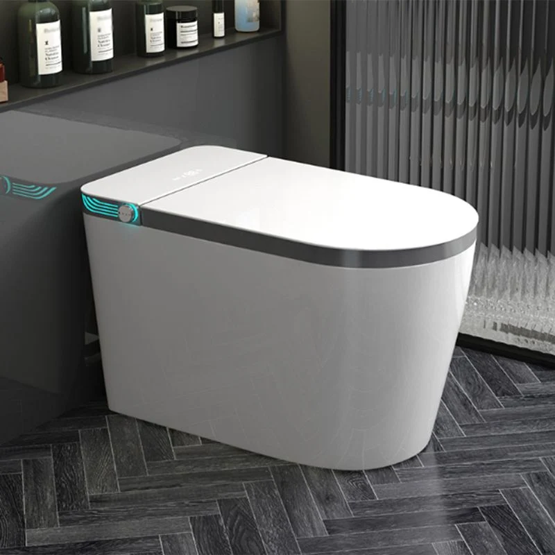 Deodorizing Ceramic Floor Standing Bidet Unlimited Gezellig Water White