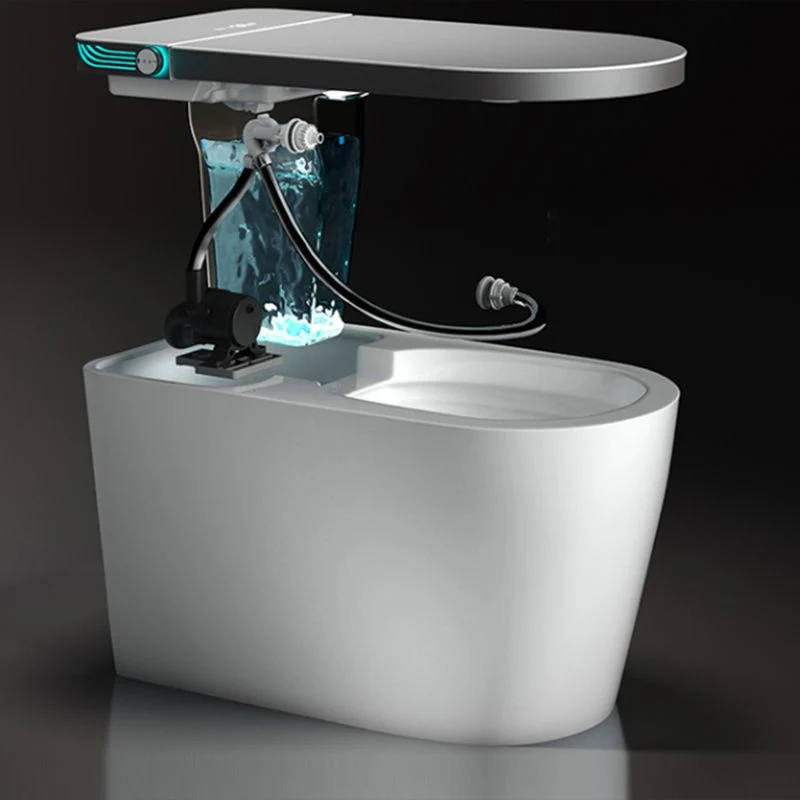 Deodorizing Ceramic Floor Standing Bidet Unlimited Gezellig Water White