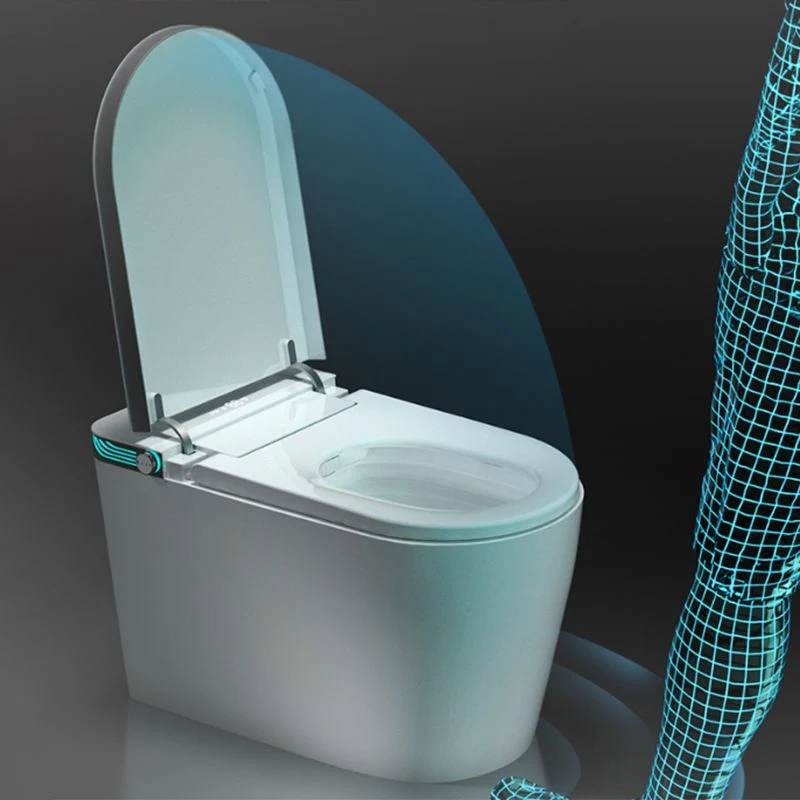 Deodorizing Ceramic Floor Standing Bidet Unlimited Gezellig Water White