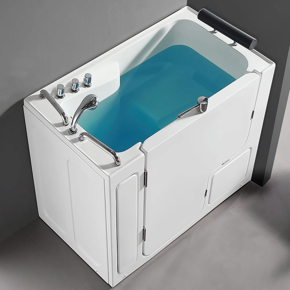 Elderly bathtub model Dalia 1320x762x1143 mm left side panel