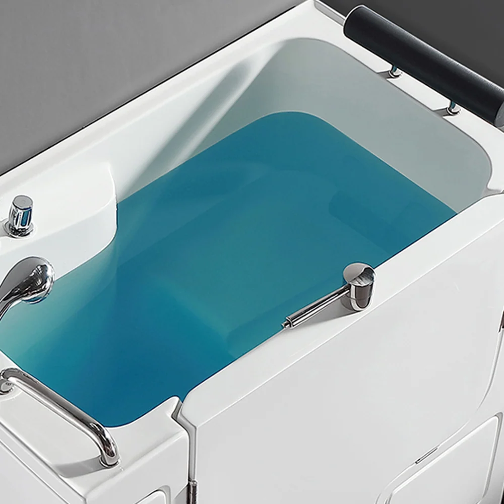 Elderly bathtub model Dalia 1320x762x1143 mm left side panel
