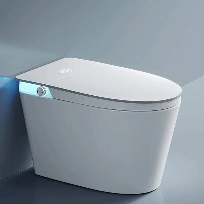 Elongated Floor Standing Bidet Deodorizing and Antimicrobial Floor Mount Bidet