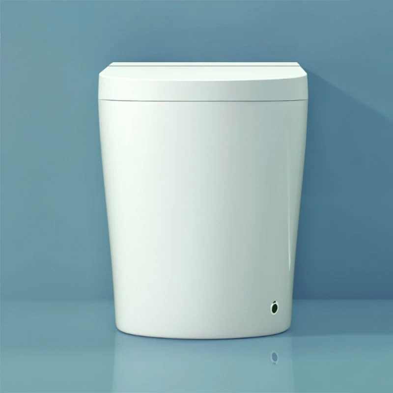 Foot Sensor Heated Seat Van keramiek Elongated Contemporary Floor Mount Bidet