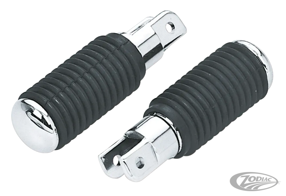 GZP Univ. foot peg set w/chrome end f Harley-Davidson