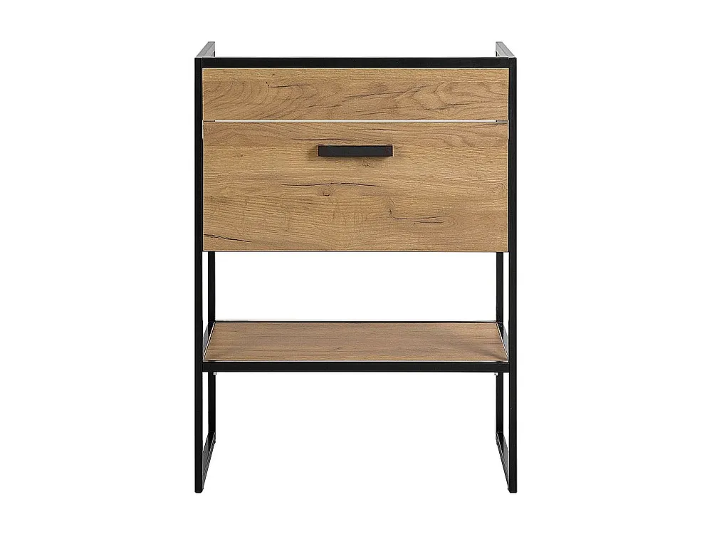Kast Onder Wastafels BROOKLIN CUW60 1D 60x46x82 Lichtbruin