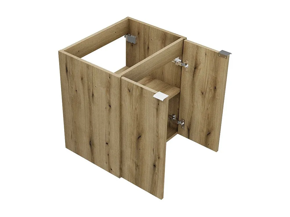 Kast Onder Wastafels NOVA CUW50 2D 50x39x57 Natuurtint