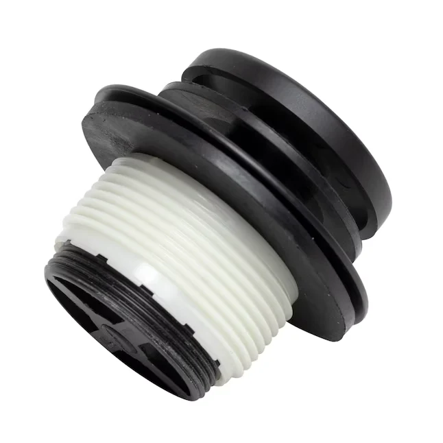 Keeney 1-3/8- or 1-1/2- Effen Black Foot Lock Bathtub Trim Kit