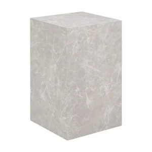 Table Basse Prague, Gris, 30x30x50 cm, EPIKASA