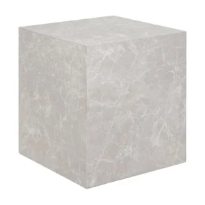 Table Basse Prague, Gris, 40x40x45 cm, EPIKASA
