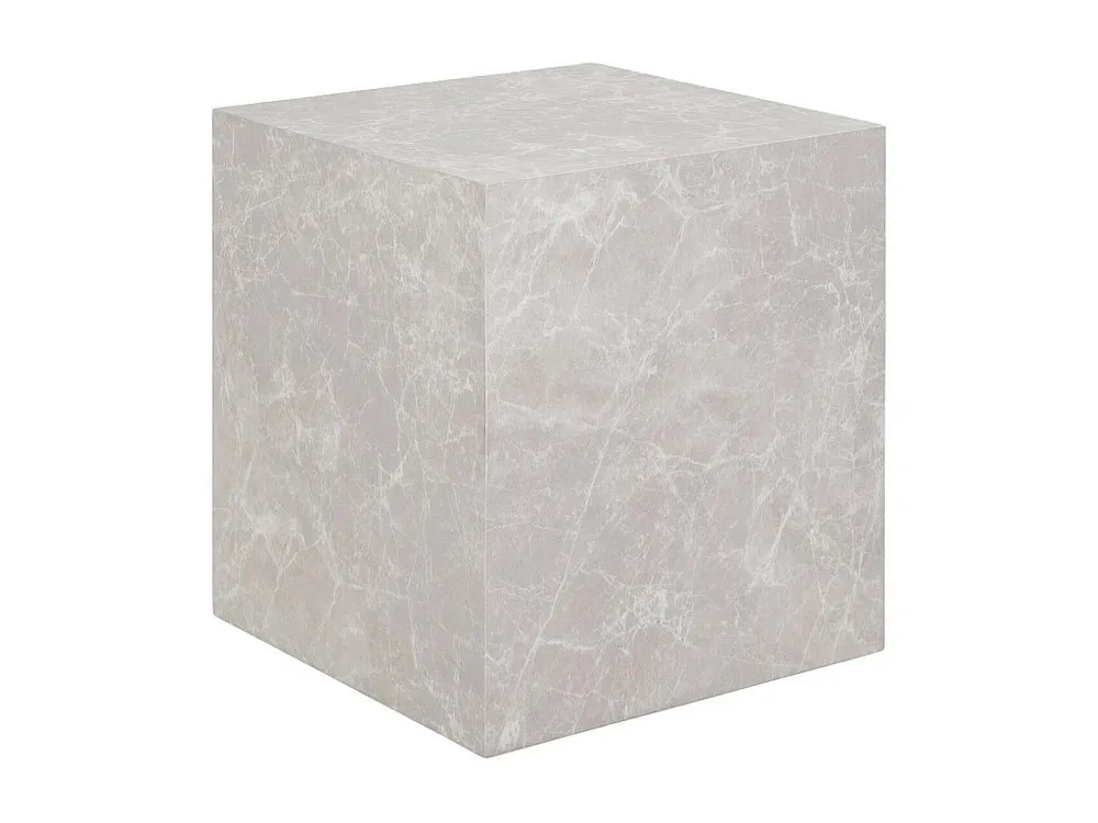 Table Basse Prague, Gris, 40x40x45 cm, EPIKASA