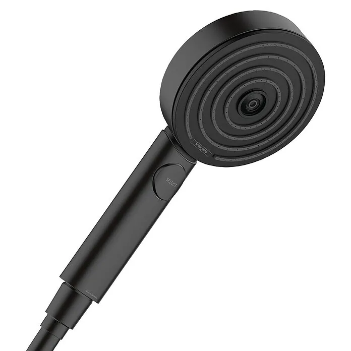 Hansgrohe Pulsify S Douchekop 105 - Aantal straalsoorten: 3 st., Diameter: 10,5 cm, Zwart