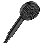 Hansgrohe Pulsify S Douchekop 105 - Aantal straalsoorten: 3 st., Diameter: 10,5 cm, Zwart
