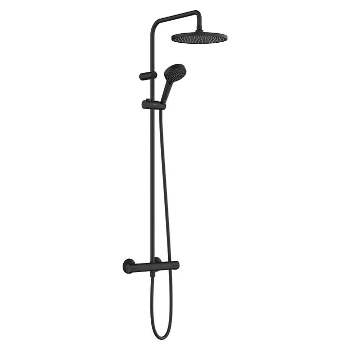 Hansgrohe Vernis Blend Doucheset Vernis Showerpipe 240 - Gatafstand: 15 cm, Zwart