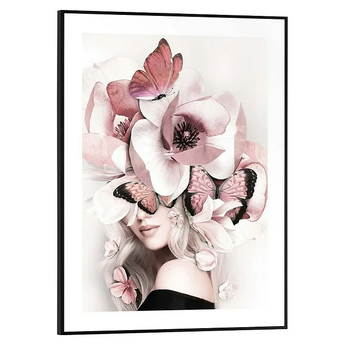 Reinders Canvasschilderij Smal Frame - Beautiful, b x h: 30 x 40 cm