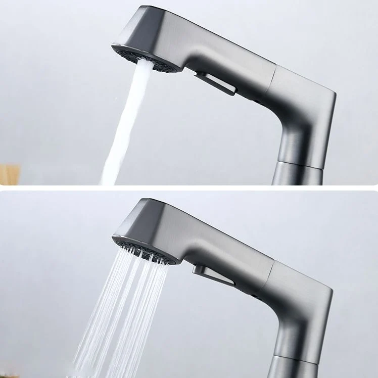 Contemporary Sink Faucet Plian Low Arc Messing Centerset Lavatory Faucet voor Luxe Douche-ervaring Black