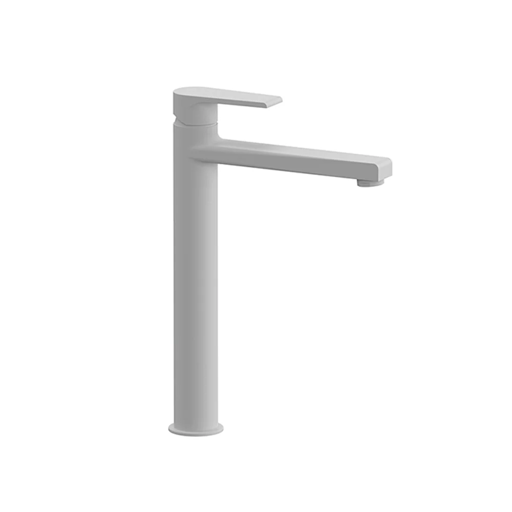 High basin and bidet mixer kit Rubinetterie Mariani Artic Matte Wit line