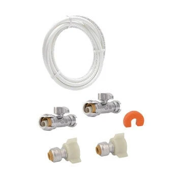 Inbouw SharkBite Faucet Connection Kit ( Straight Stops)
