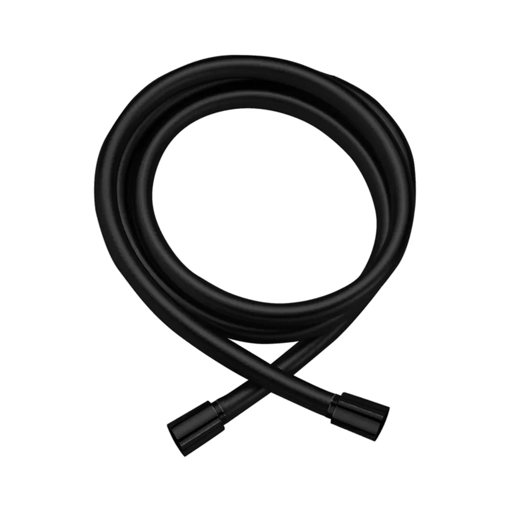 Round shower set 30 cm showerhead, Judy hand shower, water inlet and gedempt black hose Ares