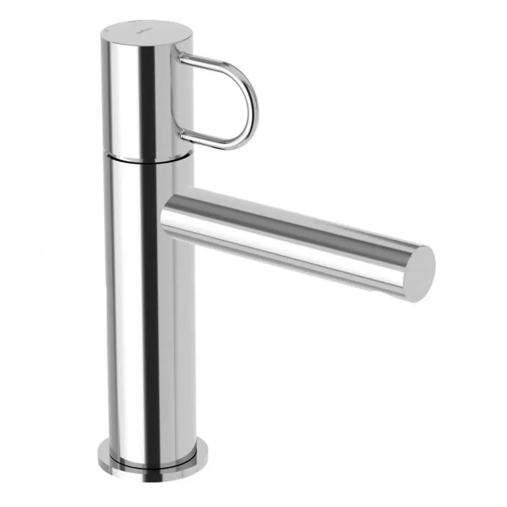 Set basin and bidet mixers click clack drain Paffoni Jocker chrome-plated met Overloopbeveiliging