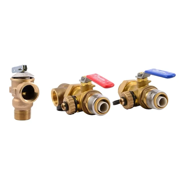 SharkBite 3/4 . Tankless Water Heater Valves Installation Kit - Eenvoudige Montage