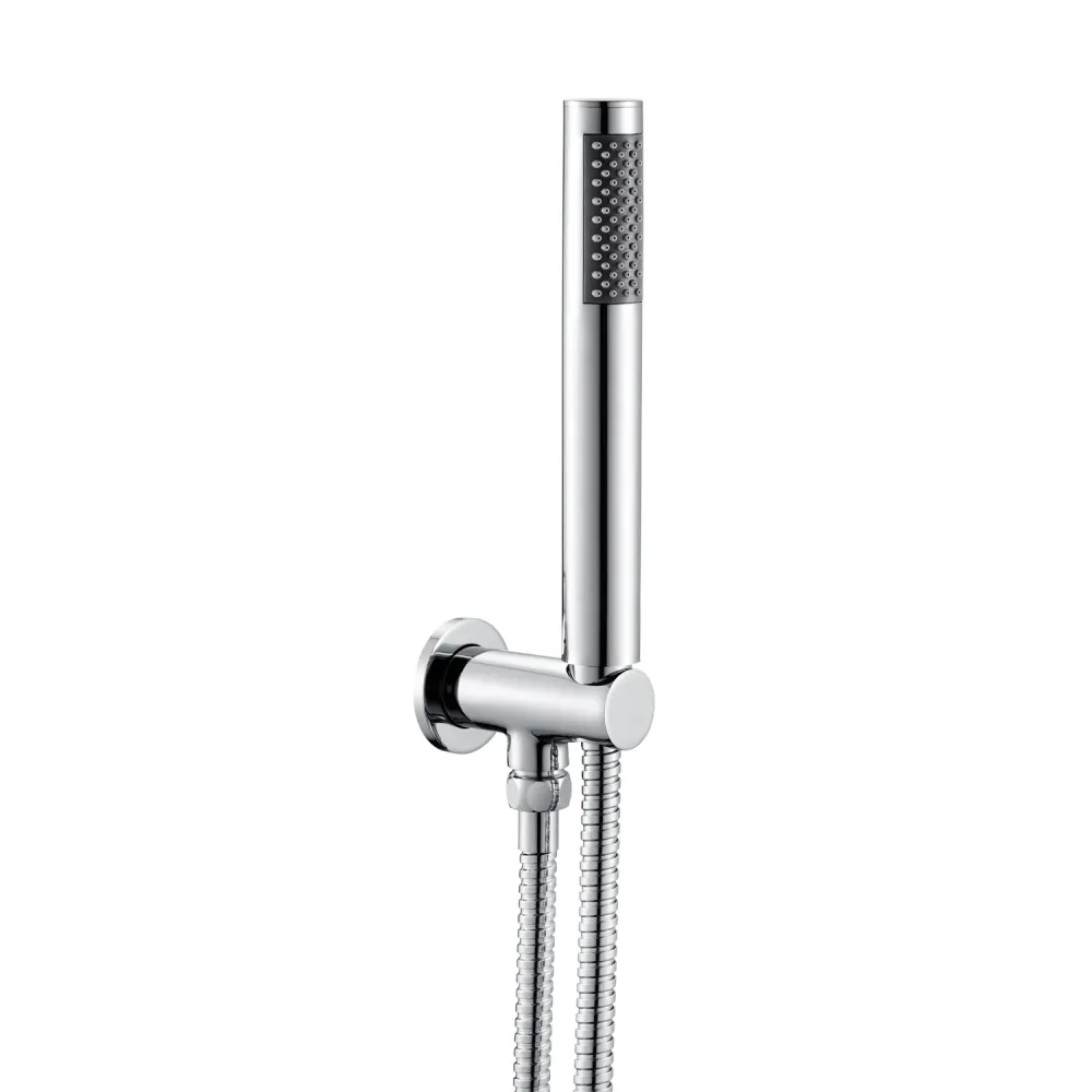 Shower kit round metaal water outlet and chrome ABS hand shower Waterbesparend Model