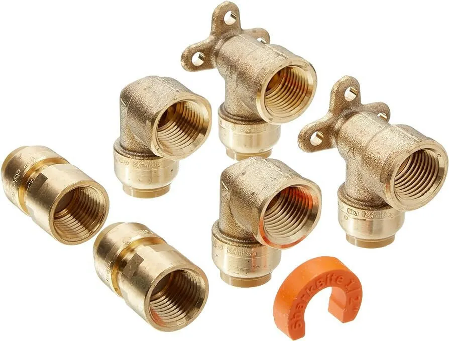 Vloerstaand SharkBite Shower / Tub Connection Kit