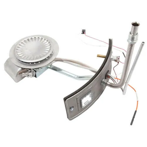 Water Heater Burner Assembly Kit, Fba, N3, G30t30, Nat, Al Ext met Douchekop en Slang