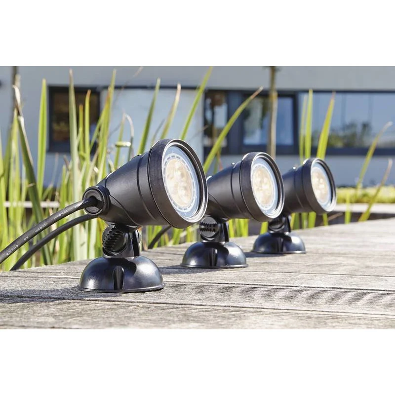 LunAqua Classic LED Set 3 - Multifunctionele onderwaterspots - Oase Oase Living Water