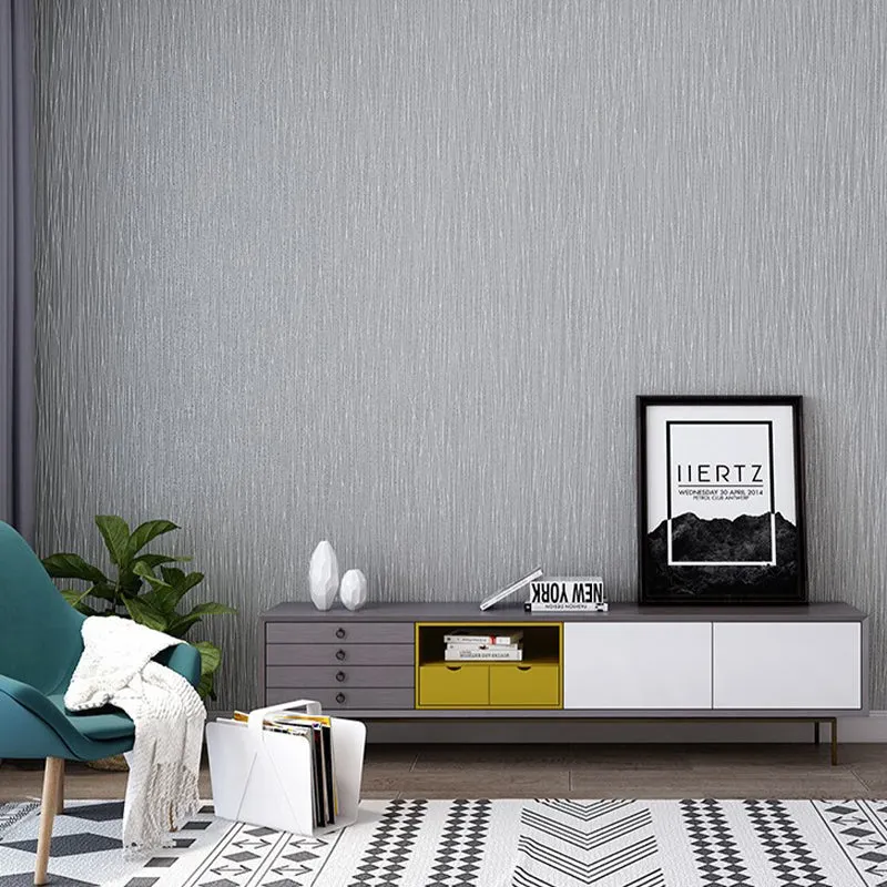 20,5"W x 31'L Wanddecoratie Minimalistisch beperkt gestreept niet-geplakt behang natuurlijke kleuren 25 patronen