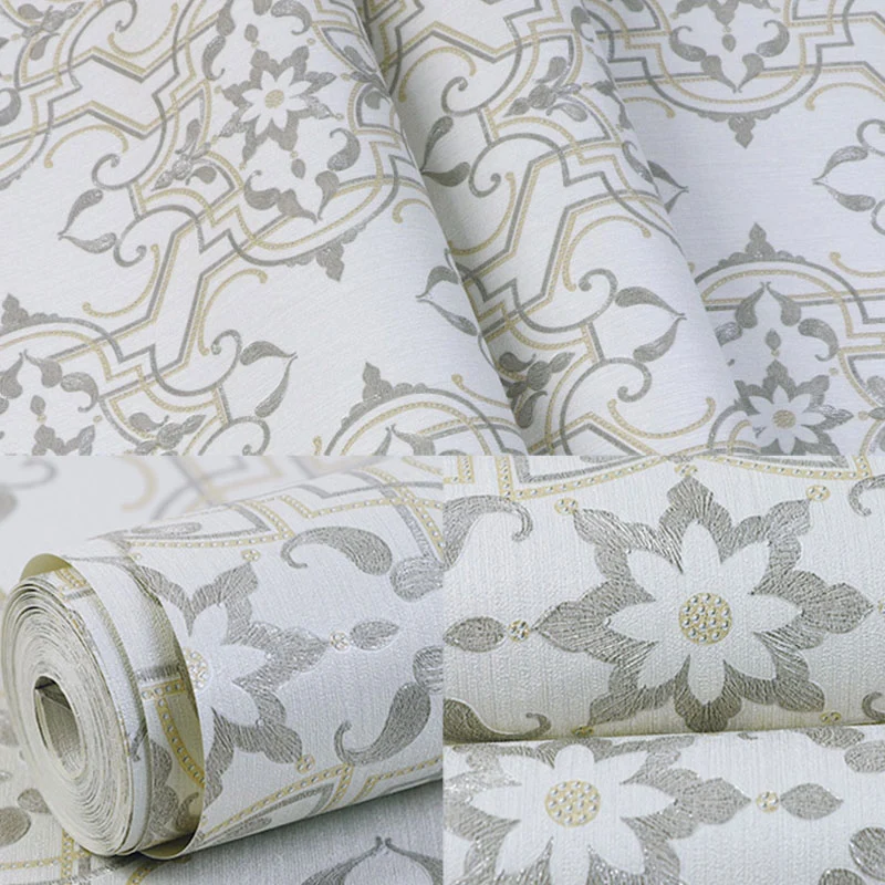 Professionele Kwaliteit Waterbestendig bloemen wandbekleding vinyl Europees behang voor woonkamerdecoratie