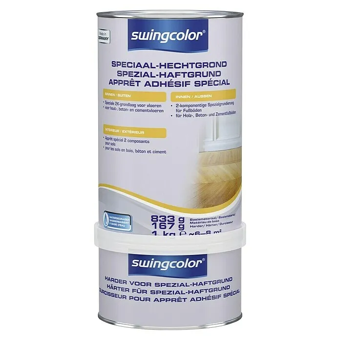 swingcolor Speciale hechtgrond - 1 kg, Wit | 10 m² | 53 cm breed