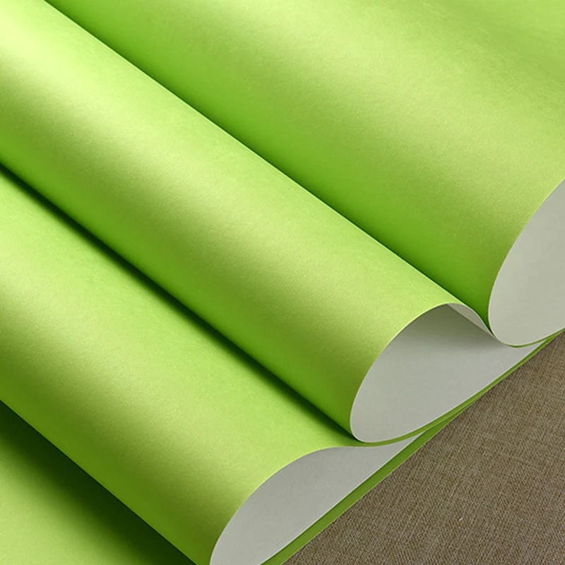 Vliesbehang van 33 x 20,5 inch, zonder meer, niet-geplakt, puur kleurenbehang Geschikt voor oneffen muren