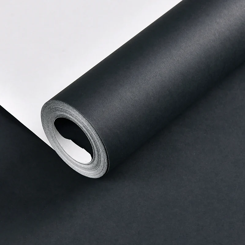Vochtbestendig Behangrol met zuiver gekleurd patroon en veelkleurige niet-geweven textuur wandbekleding