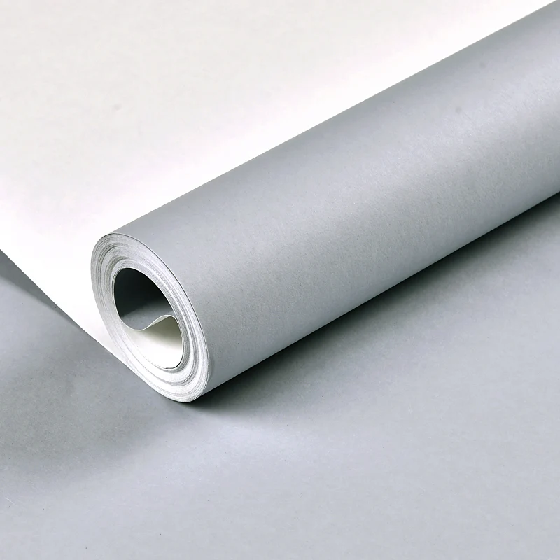 Vochtbestendig Behangrol met zuiver gekleurd patroon en veelkleurige niet-geweven textuur wandbekleding