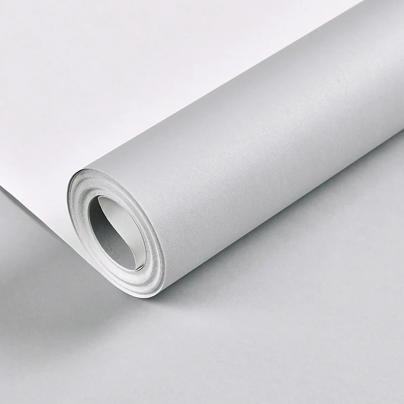Vochtbestendig Behangrol met zuiver gekleurd patroon en veelkleurige niet-geweven textuur wandbekleding