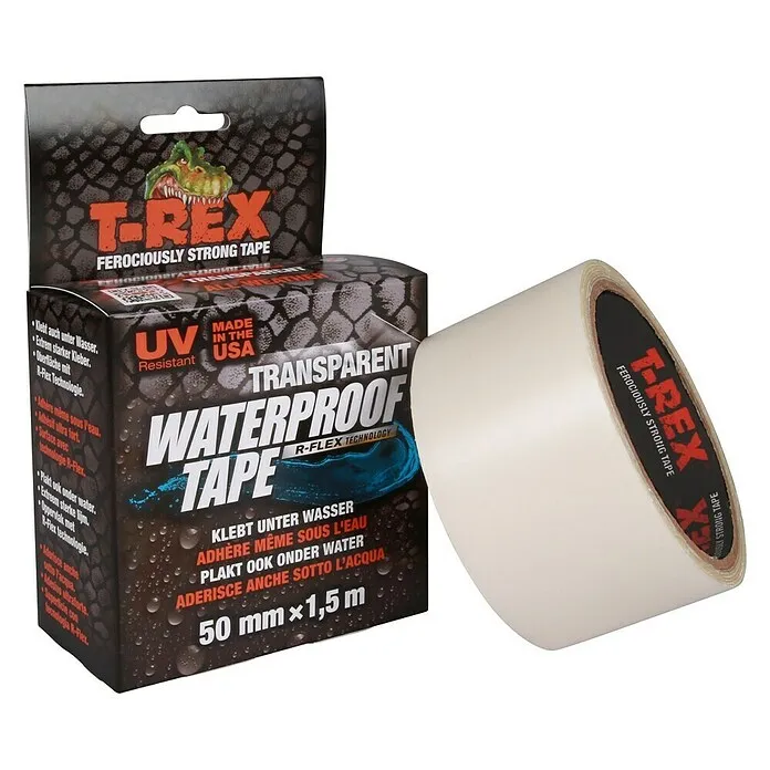 Strippable T-Rex Reparatietape Spatwaterdicht Tape - 1,5 m x 50 mm