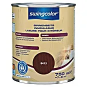 swingcolor Houtbeits voor binnen - Palissander, 750 ml, Zijdemat Vochtbestendig en wasbaar