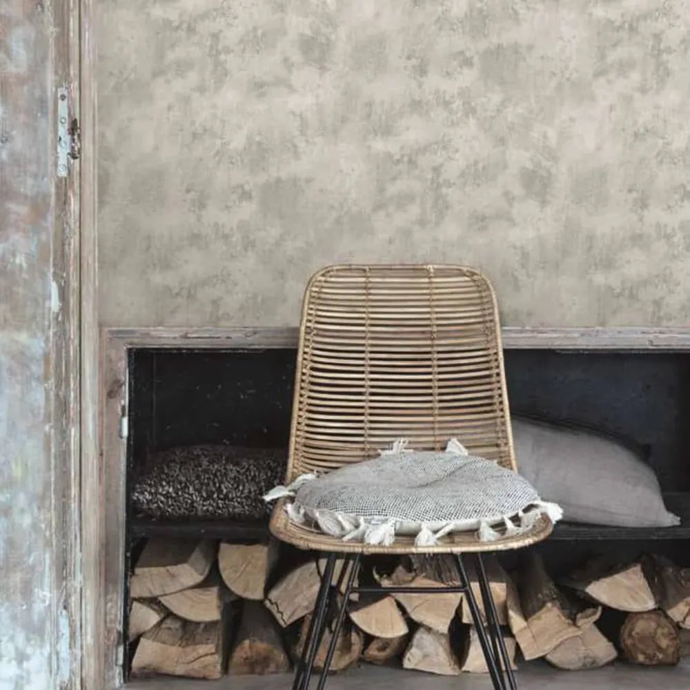 Vochtbestendig DUTCH WALLCOVERINGS Behang beton grijs
