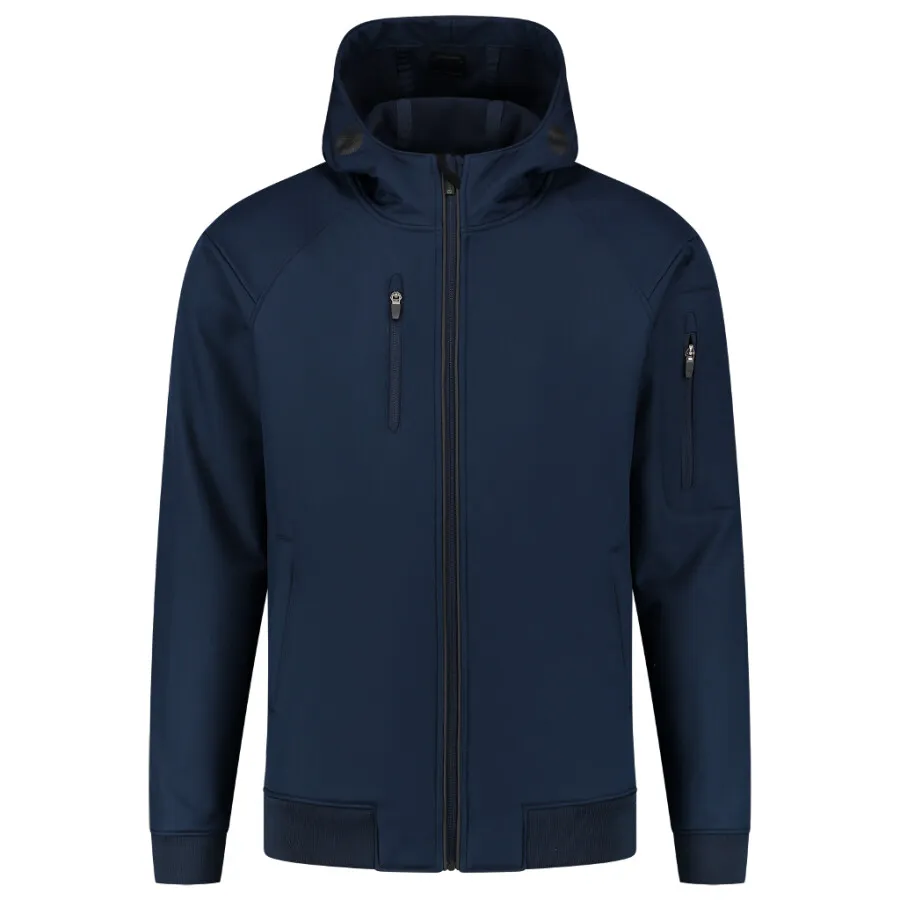 Tricorp 402704 softshell bomber capuchon RE2050 inkt blauw maat 5XL