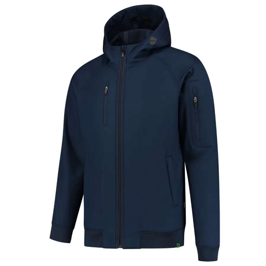 Tricorp 402704 softshell bomber capuchon RE2050 inkt blauw maat XXL