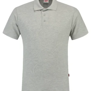 Tricorp Casual 201003 unisex poloshirt Grijs melange maat M