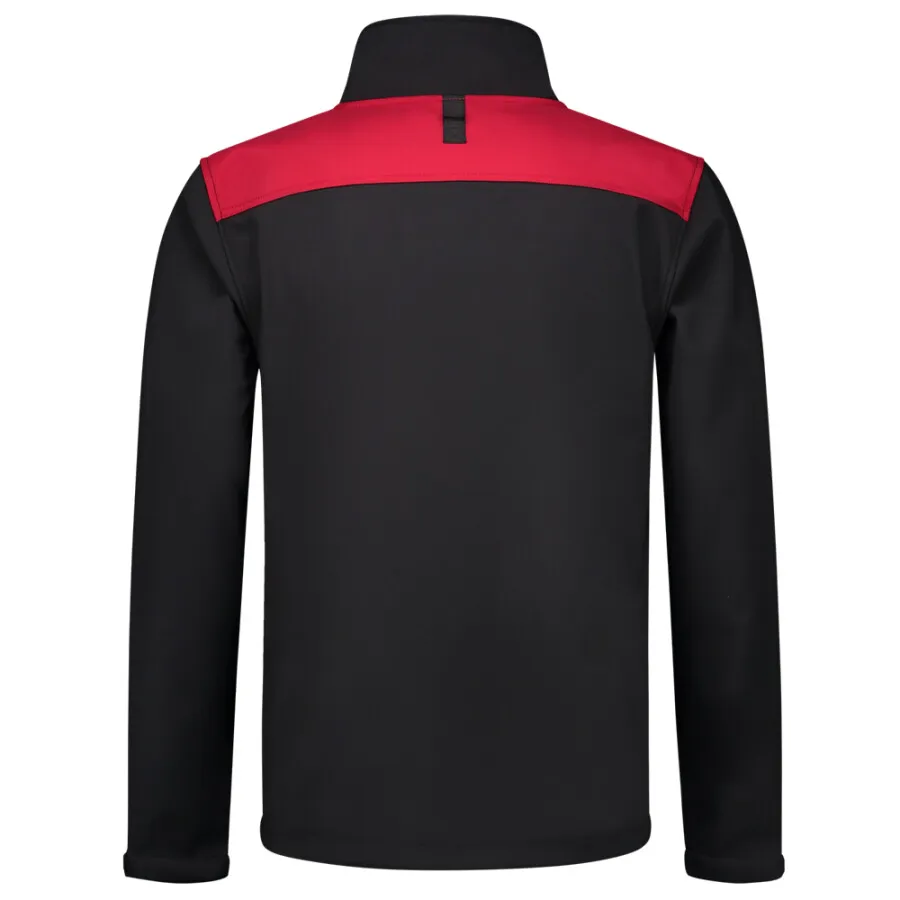 Tricorp softshell jas - Bicolor Naden - 402021 - zwart/rood - maat XXL