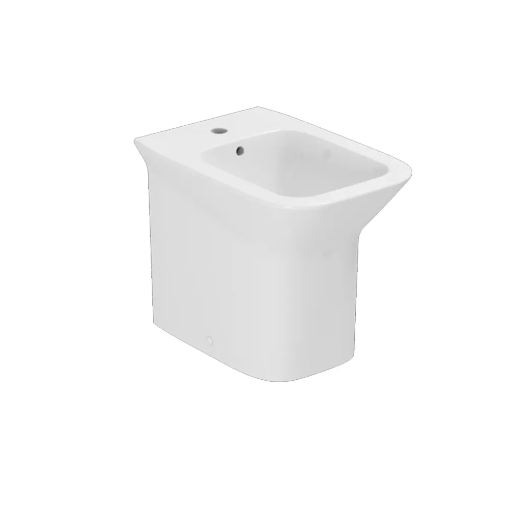 Single-hole bidet wall flush installation 52x35 cm model Prua - Azzurra Ceramica