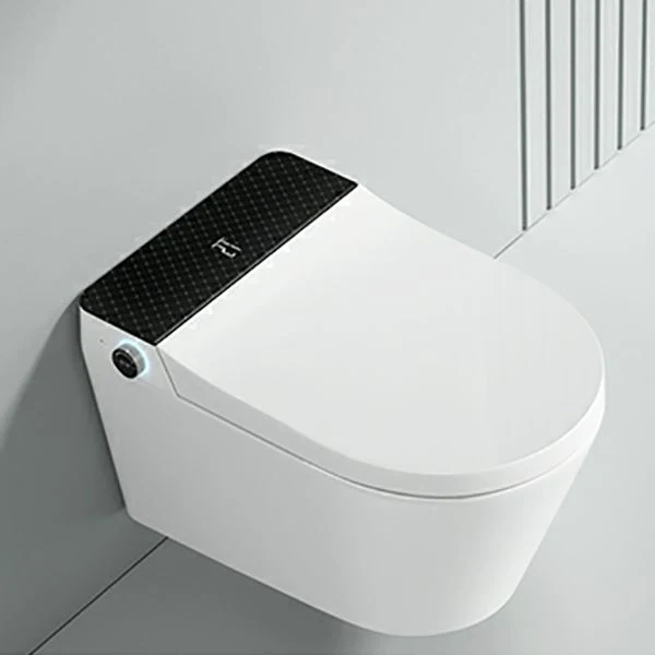 Waterbesparend Elongated Ceramic Stain Resistant Smart Bidet Verwarmd Seat