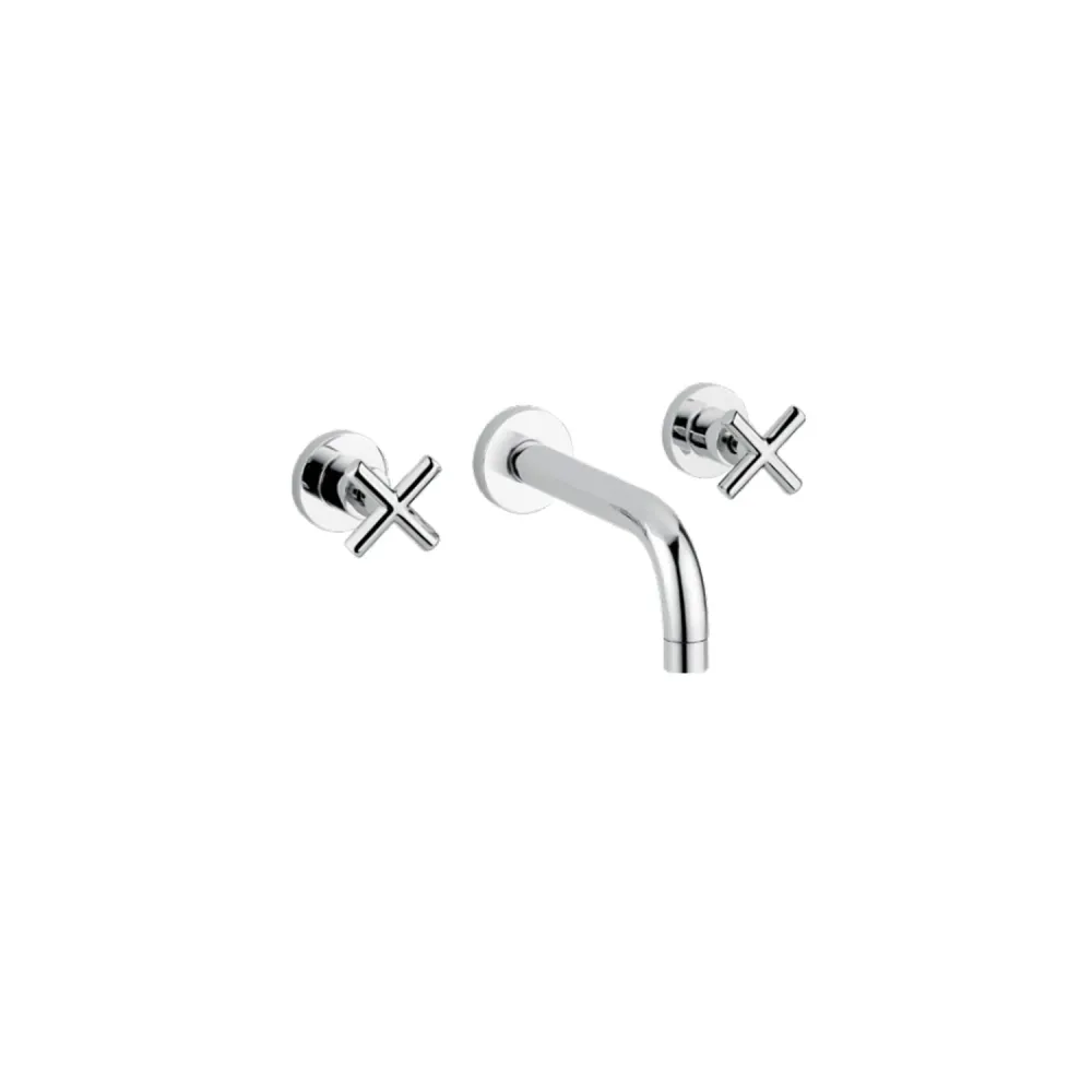 Waterbesparend Mixer kit washbasin and bidet chrome-plated messing Sirio collection Keller Taps - single-hole bidet faucet