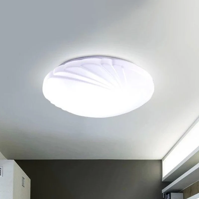 Eigentijdse ronde inbouwplafondlamp van acryl slaapkamer LED-inbouwverlichting wit | Snel Thuisbezorgd