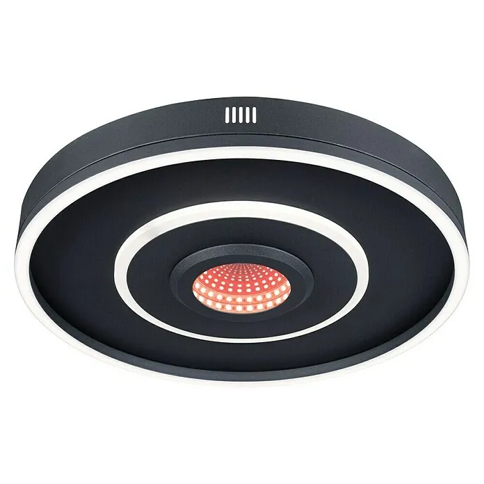 Energiezuinige Paulmann Led-plafondlamp - Ø x h: 39 x 5 cm, RGB, 22 W