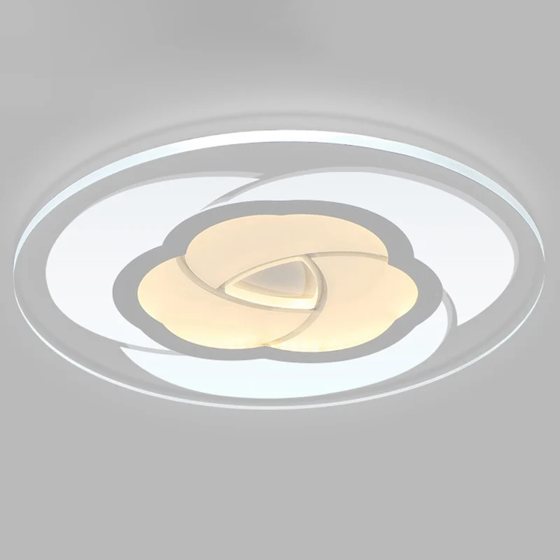 Fel bloemeninbouwlicht Moderne stijl metalen LED-plafondlamp voor woonkamer