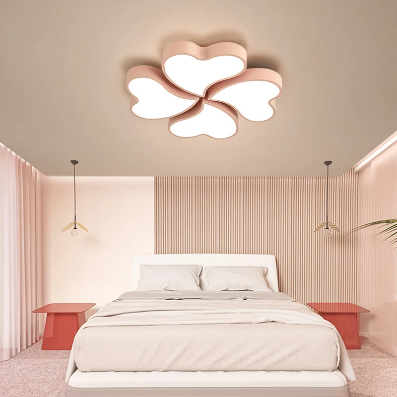 IP44 Waterdichte Klavervormige foyer LED-plafondlamp Acryl Scandinavische stijl inbouwlamp